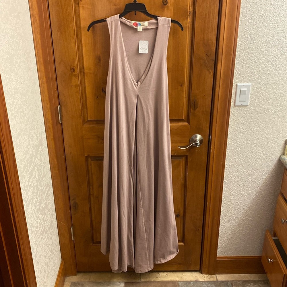 NWT**FREE People Beach**SZ Large**Beach Dress*Mauve
